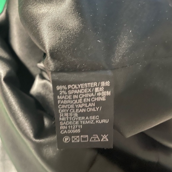 Jay Godfrey Benoit Dress Lime Kelly green women’s size 6 asymmetrical hem - Picture 4 of 4